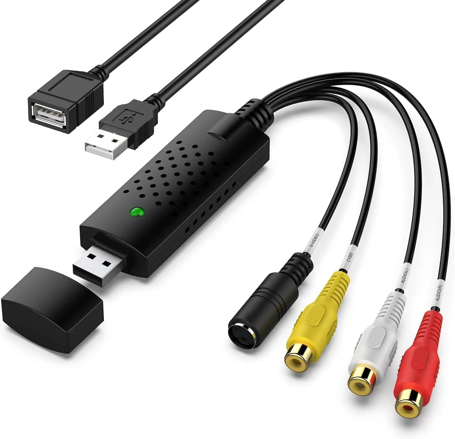 USB Video Capture Card (RCA + S-Video)